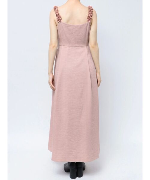 CALNAMUR ワンピース フリルサスペンダーワンピース : ZOZOTOWN