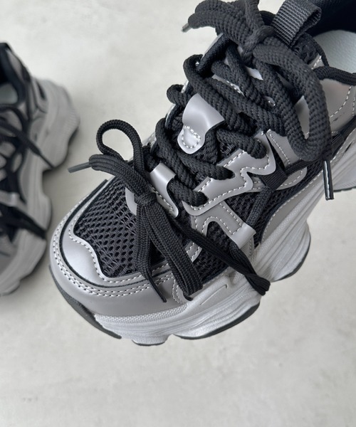 CLEA スニーカー ボリュームソール厚底スニーカー レディース