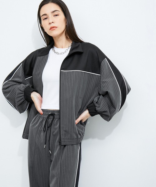 LE CERCLE par rope' ブルゾン アウター 「セットアップ対応」ミックス