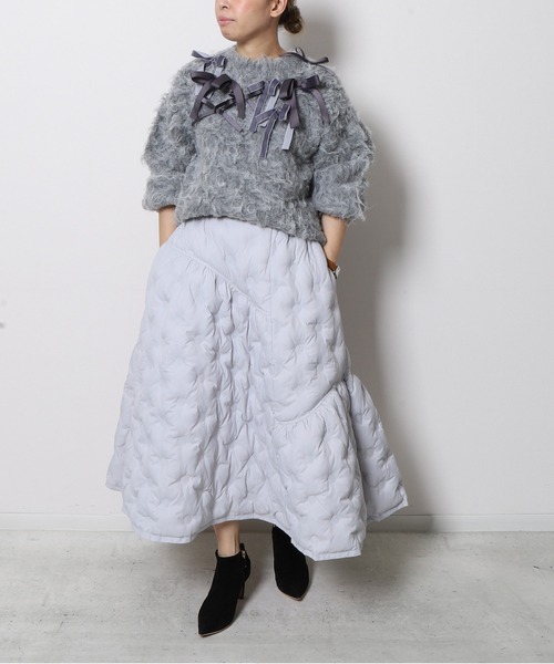 バーニーズニューヨーク Re Verofonna スカート ウォッシャブルロングフレアスカート（2169949）｜BARNEYS NEW