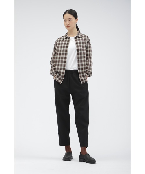 MARGARET HOWELL パンツ STRETCH POLYESTER HEAVY POPLIN レディース 