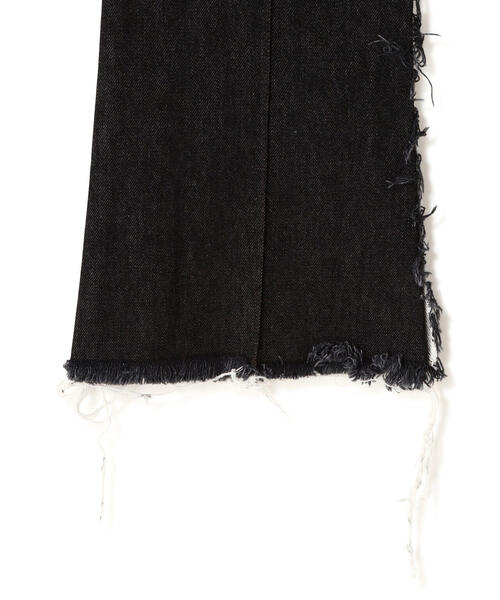 voltage control filter ボンテージスカート パンツ VOLTAGE CONTROL FILTER Leg Cutout Bondage Denim Skirt