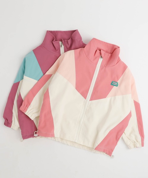 ブルゾン ジャンバー アウター ワンポイント配色アノラックパーカー キッズ 子供服 女の子 | URBAN CHERRY | 11