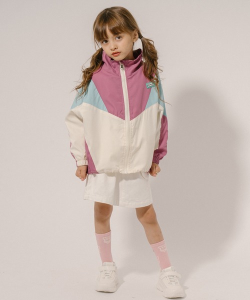 ブルゾン ジャンバー アウター ワンポイント配色アノラックパーカー キッズ 子供服 女の子 | URBAN CHERRY | 06