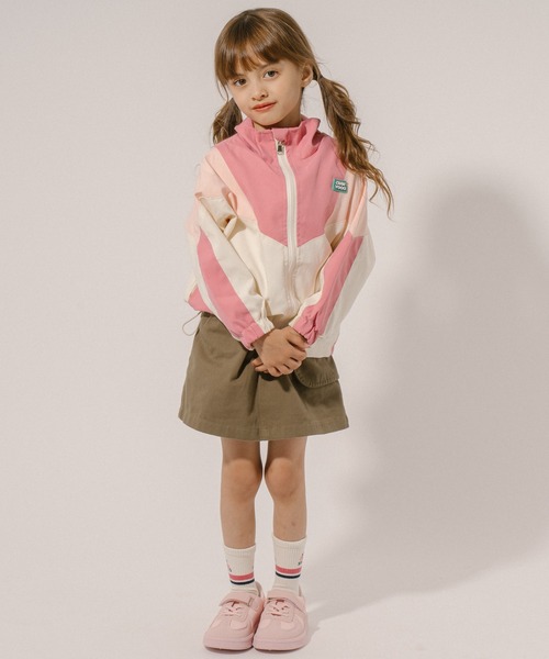ブルゾン ジャンバー アウター ワンポイント配色アノラックパーカー キッズ 子供服 女の子 | URBAN CHERRY | 07