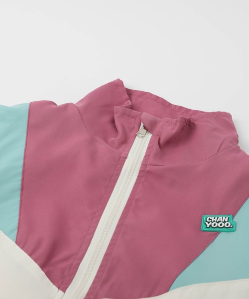 ブルゾン ジャンバー アウター ワンポイント配色アノラックパーカー キッズ 子供服 女の子 | URBAN CHERRY | 16