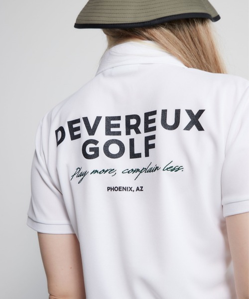 【じゅのさん専用】devereux golf ポロシャツ M DEVEREUX GOLF ポロシャツ シグネチャーポロ メンズ レディース