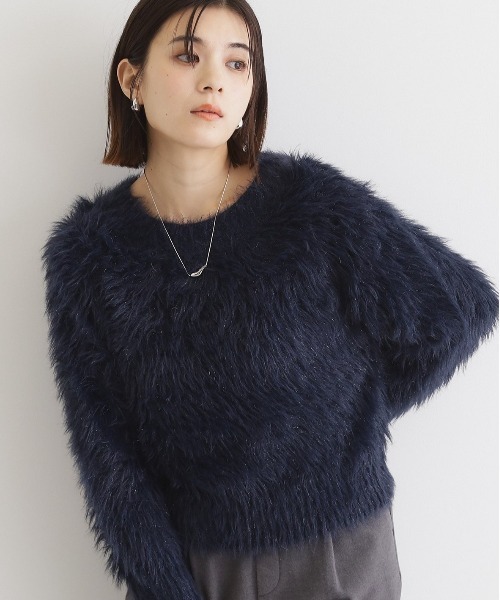 THE SHOP TK ニット セーター 「＠BAILA掲載」「前後2WAY