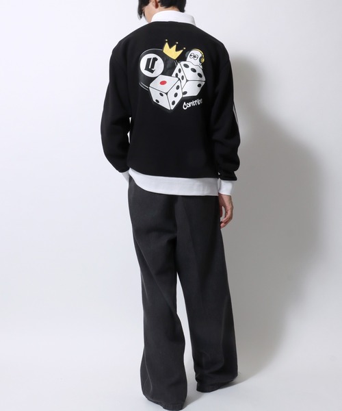 再・値下げ‼️スピック&スパン　JUNGLE CITY ヒョウプリント スウェット SITRY トレーナー スウェット Ghost Half Zip Sweat shirt