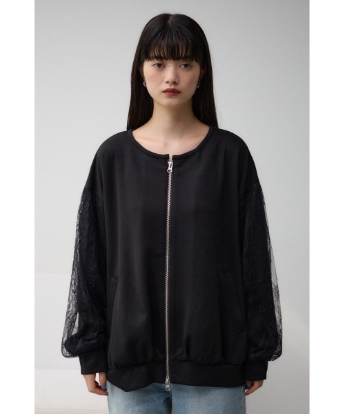 AZUL BY MOUSSY（アズールバイマウジー） ブルゾン アウター 袖レース