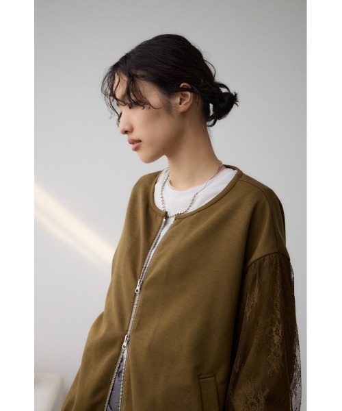 AZUL BY MOUSSY（アズールバイマウジー） ブルゾン アウター 袖レース