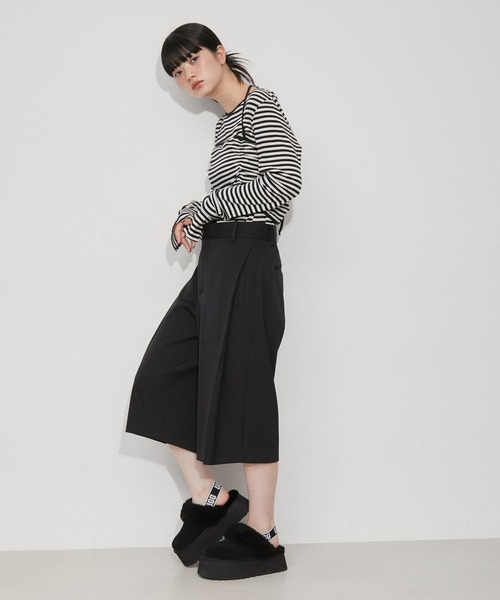 UGG Australia 「UGG」 フラットサンダル 23 ブラック