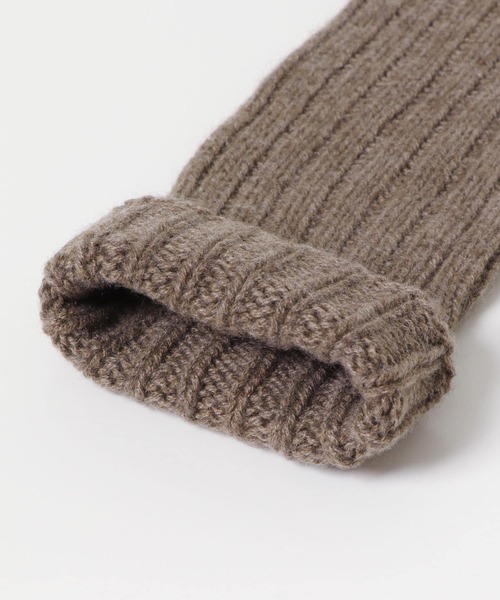 WILLIAM BRUNTON 手袋 William Brunton Hand Knits リブアーム