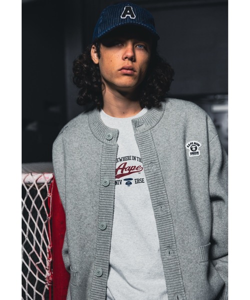 AAPE BY A BATHING APE キャップ 帽子 CORDUROY CAP メンズ
