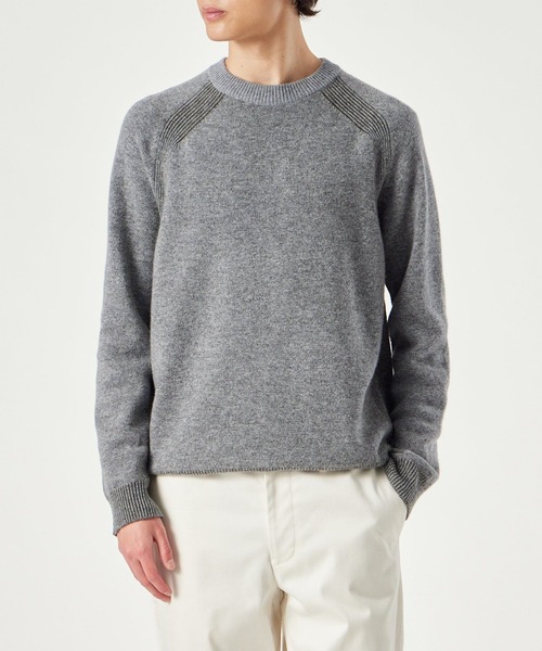 【関税込み】Paul Smith ブラウン Hazy ボーダー ジップセーター Zebra