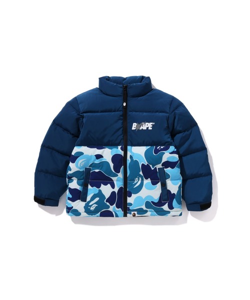A BATHING APE ダウン アウター ABC CAMO DOWN JACKET キッズ