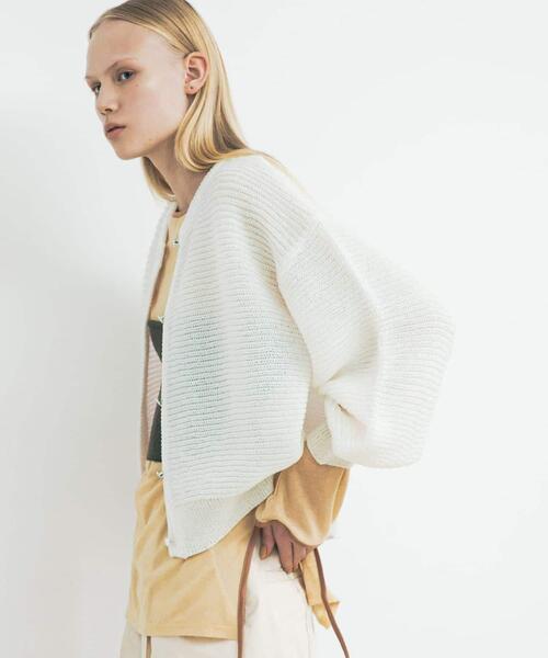 カーディガン kirakira knit cardigan レディース LAATO カーディガン kirakira knit cardigan レディース