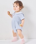 ベビー服 ロンパース 「さらっとワッフル」「ベ...の詳細画像3