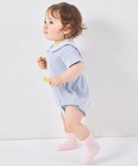 ベビー服 ロンパース 「さらっとワッフル」「ベ...の詳細画像4