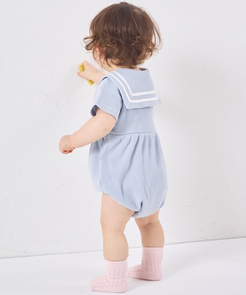 pairmanon（ペアマノン） ベビー服 ロンパース 「さらっとワッフル