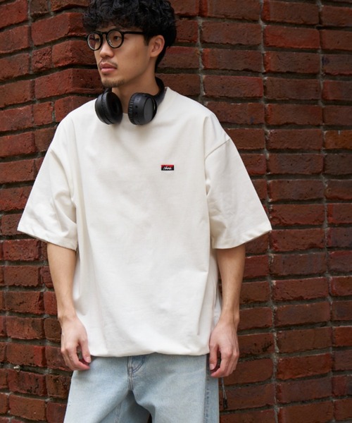NANGA tシャツ 「NANGA/ナンガ」 別注 ワンポイントロゴ刺繍