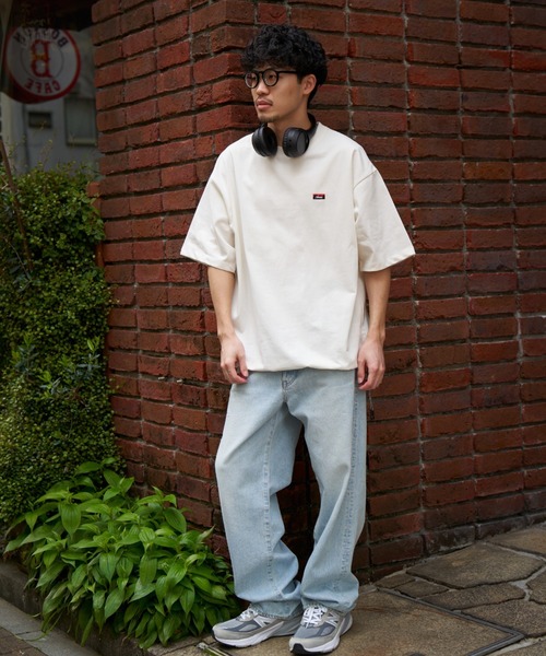 NANGA tシャツ 「NANGA/ナンガ」 別注 ワンポイントロゴ刺繍