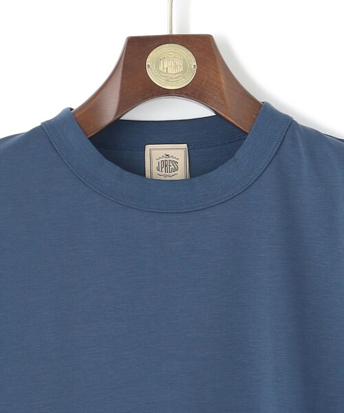 J.PRESS（J.プレス） tシャツ 速乾 シルクのような光沢感の上品Tシャツ