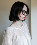 uvカット 伊達メガネ メガネ 眼鏡 「for...の詳細画像2