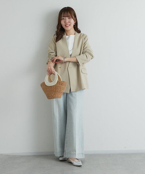 La boutique Bonbon ニット セーター 「名品・美人見え」クール