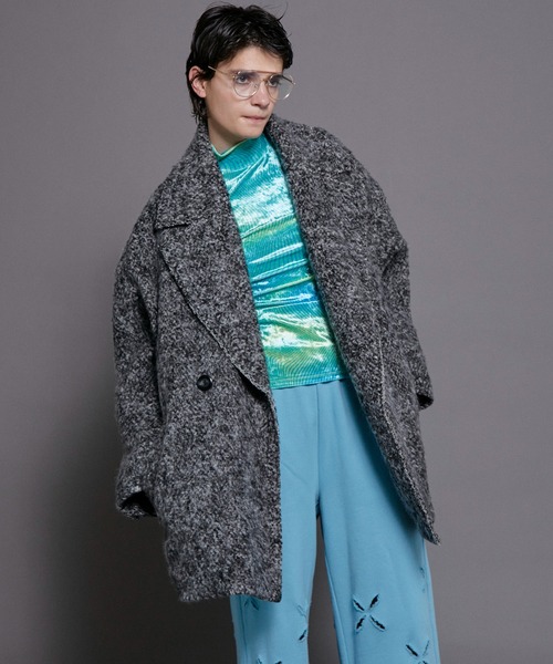 MAISON SPECIAL（メゾンスペシャル） チェスターコート FREE グレー