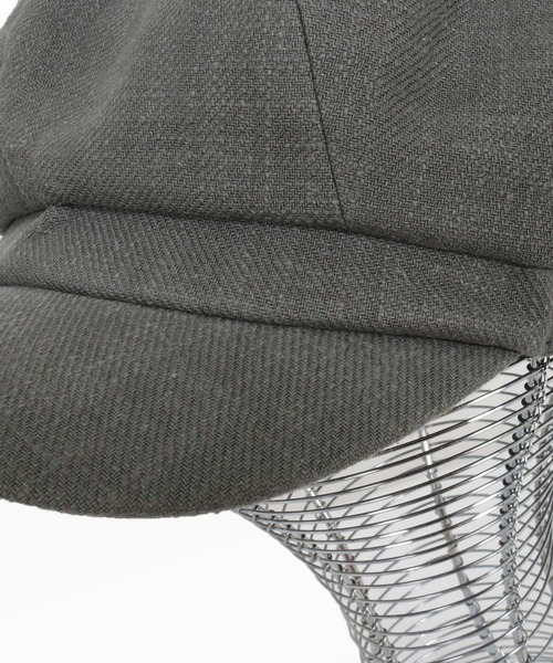 CAMBIO 帽子 キャスケット mko12581-Cotton Linen Casquette