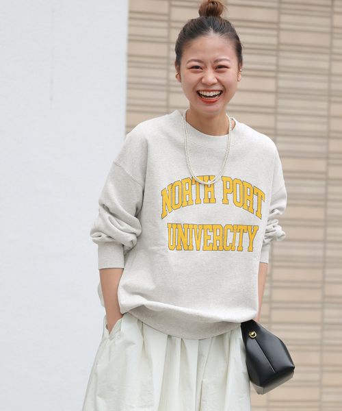 JOURNAL STANDARD relume ヴィンテージロゴスウェット JOURNAL STANDARD relume トレーナー スウェット 「追加