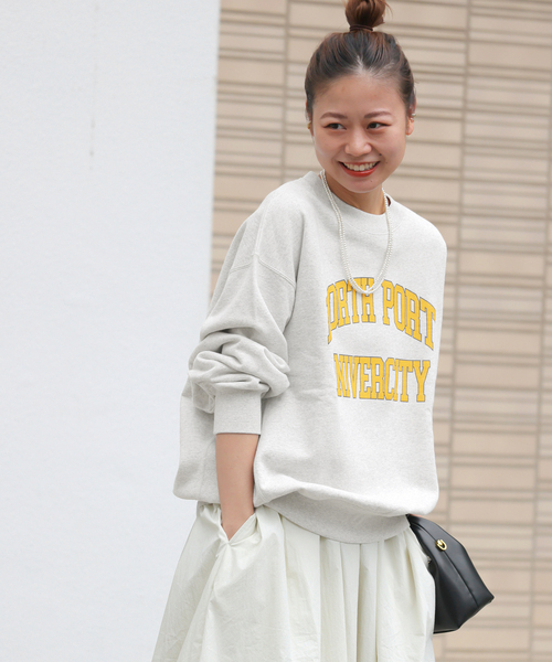 JOURNAL STANDARD relume ロゴスウェット JOURNAL STANDARD relume トレーナー スウェット 「追加