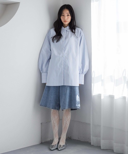 LOWRYS FARM ジーンズ デニム デニムパンツ デニムハーフパンツ