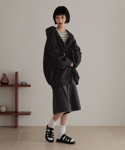 LOWRYS FARM ジーンズ デニム デニムパンツ デニムハーフパンツ