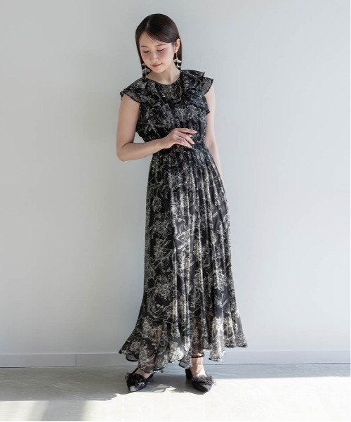 RANDA パンプス 3E 2WAY フリルフラットパンプス : ZOZOTOWN