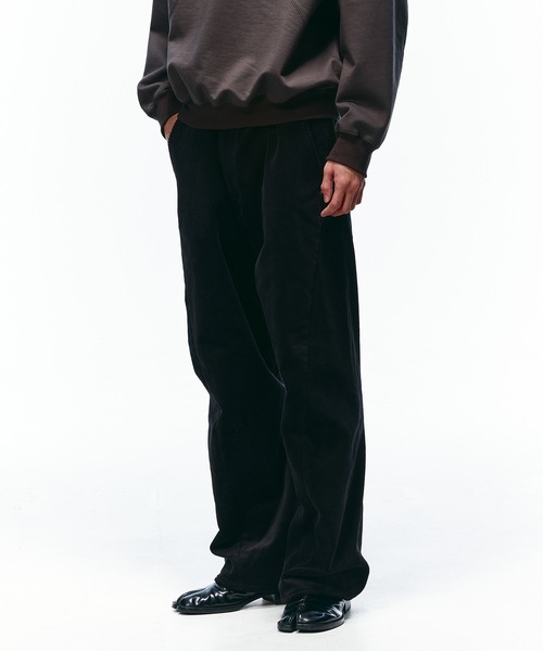 ワイドパンツ パンツ 3D CUTTING CODYROY PANTS メンズ レディース
