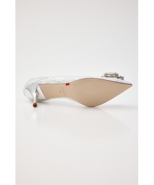 STACCATO（スタッカート） パンプス クルスタルレーシーパンプス