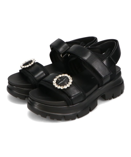 *p(R)ojectR® Logo Sandal サンダル ORiental TRaffic サンダル 2025春夏新作ビジューモチーフ