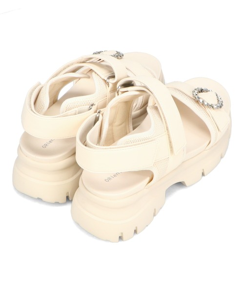 *p(R)ojectR® Logo Sandal サンダル ORiental TRaffic サンダル 2025春夏新作ビジューモチーフ