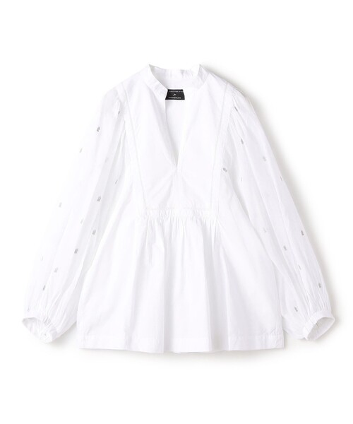 NE QUITTEZ PAS! ブラウス シャツ 「別注」ne Quittez pas BLACK