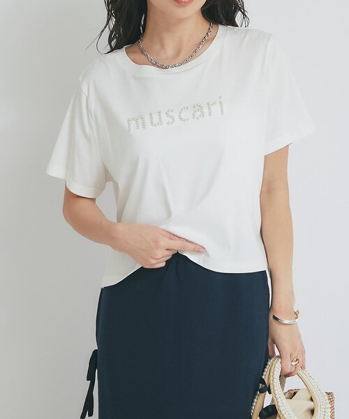 La boutique Bonbon tシャツ 「最強愛されパールロゴ」パール