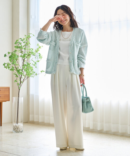 La boutique Bonbon tシャツ 「最強愛されパールロゴ」パール