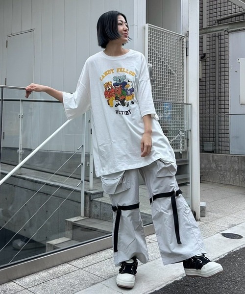 tシャツ CANDY FELLOW BIG BIG Tシャツ レディース メンズ | Candy Stripper | 12