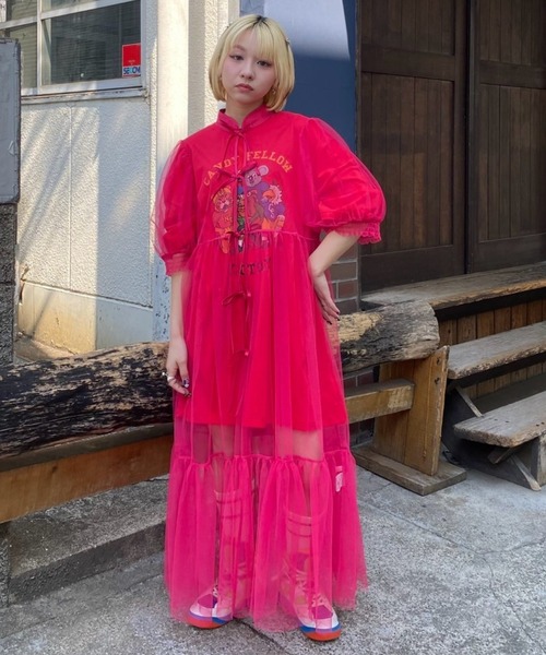 tシャツ CANDY FELLOW BIG BIG Tシャツ レディース メンズ Candy Stripper tシャツ CANDY FELLOW BIG Tシャツ レディース