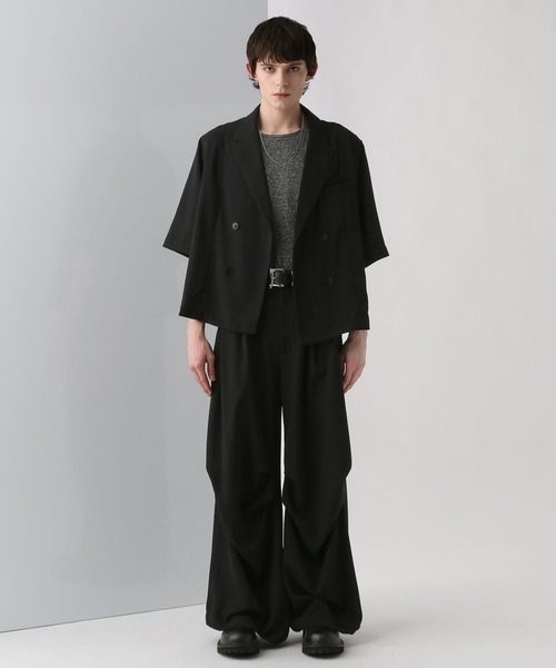 HARE パンツ 「SET UP対応」ワイドレッグパンツ(HARE) メンズ