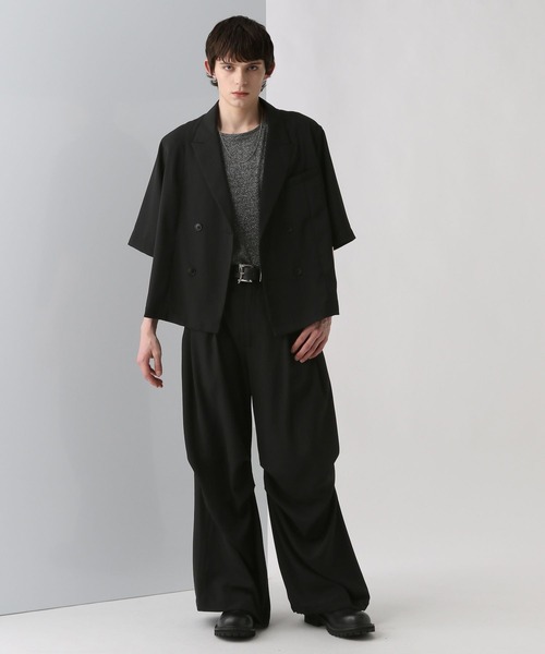 【HARE】ワイドレッグパンツ HARE パンツ 「SET UP対応」ワイドレッグパンツ(HARE) メンズ