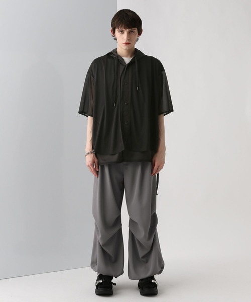 【HARE】ワイドレッグパンツ HARE パンツ 「SET UP対応」ワイドレッグパンツ(HARE) メンズ