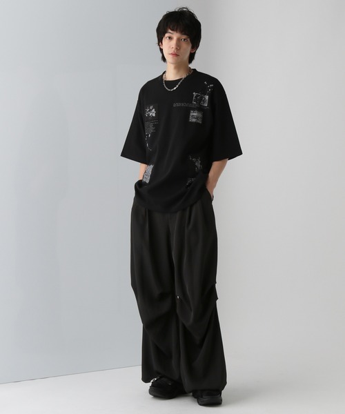 HARE パンツ 「SET UP対応」ワイドレッグパンツ(HARE) メンズ