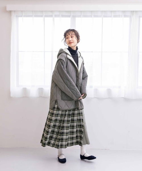 「niko and...」 ジャケット LARGE チャコール レディース_画像2